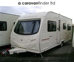Used Avondale Argente 555 2007 touring caravan Image