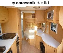 Used Bailey Burgundy S6 2007 touring caravan Image