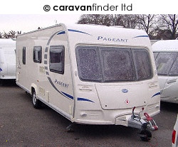 Used Bailey Burgundy S7 2009 touring caravan Image