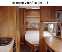 Used Bailey Burgundy S7 2009 touring caravan Image