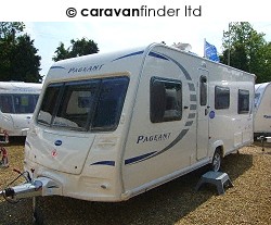 Used Bailey Burgundy S7 2010 touring caravan Image