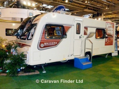 Used Bailey Unicorn Cadiz S2 2013 touring caravan Image