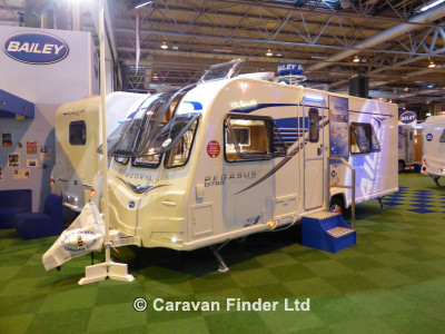 Used Bailey Pegasus Rimini 2016 touring caravan Image