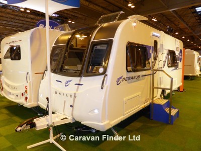 Used Bailey Pegasus Verona 2016 touring caravan Image