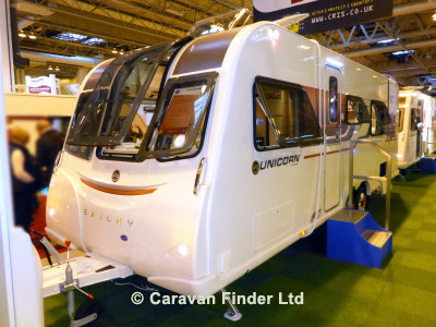 Used Bailey Unicorn Barcelona 2016 touring caravan Image