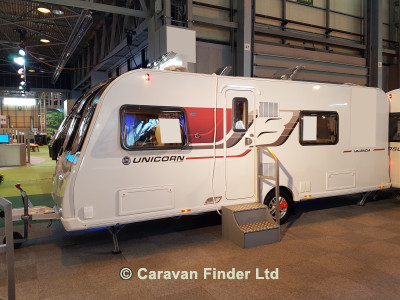 Used Bailey Unicorn Valencia 2017 touring caravan Image