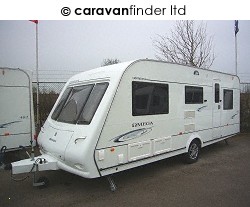 Used Compass Omega 525 2008 touring caravan Image