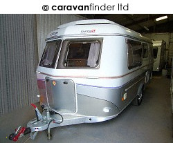 Used Eriba Touring 542 Harbour Blue 2024 touring caravan Image