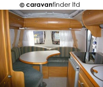 Used Eriba Touring 542 Harbour Blue 2024 touring caravan Image