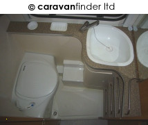 Used Eriba Touring 542 Harbour Blue 2024 touring caravan Image