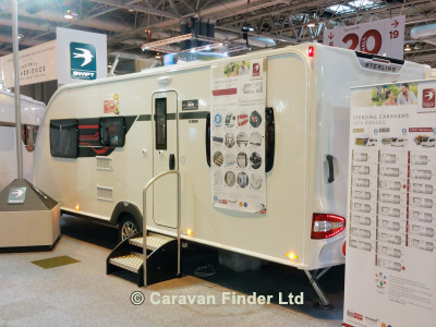 Used Sterling Eccles 590 2016 touring caravan Image