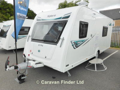 Used Xplore 574 2017 touring caravan Image